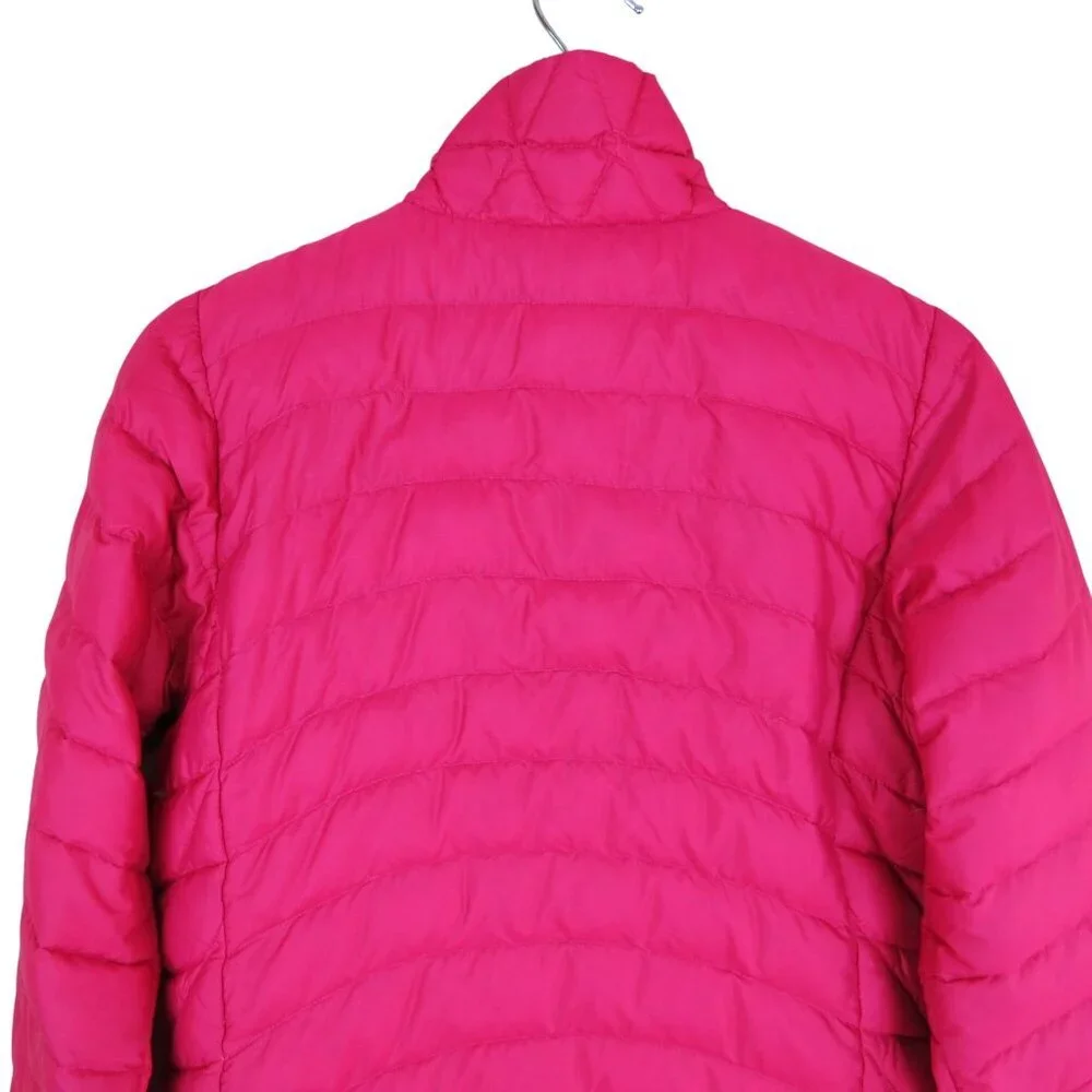 PATAGONIA Women's Cherry Red Down Sweater Puffer Jacket Size XS Lightweight